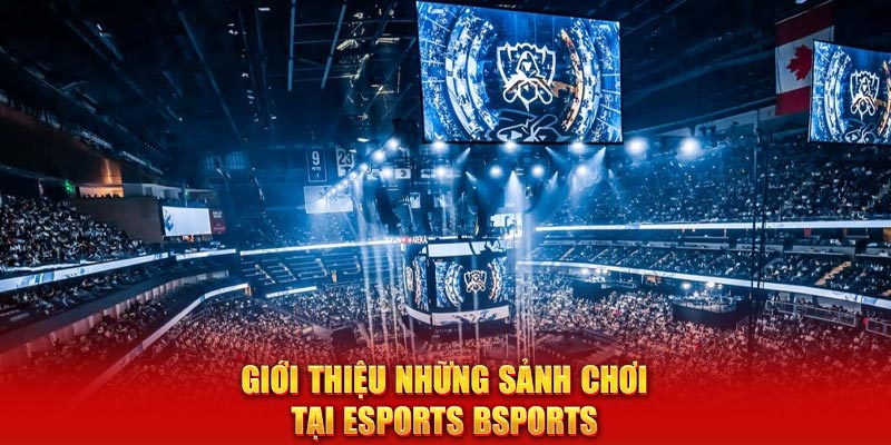 Giới thiệu những sảnh chơi tại Esports Bsports